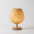 LuminaNatura - Designová Pletená Stolní Lampa